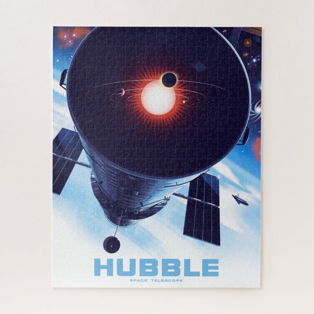 Puzzle Poster del telescopio espacial Hubble. (Vertical)