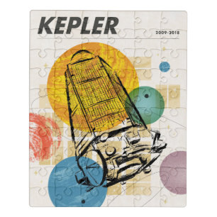 Puzzle Poster del telescopio espacial Kepler.