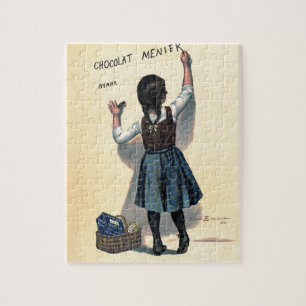 Puzzle Póster francés vintage de Chocolat Menier arte de