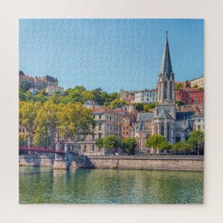 Puzzle Poster Los colores de Lyon