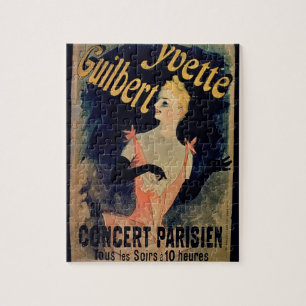 Puzzle Poster para el "concierto parisiense de Yvette