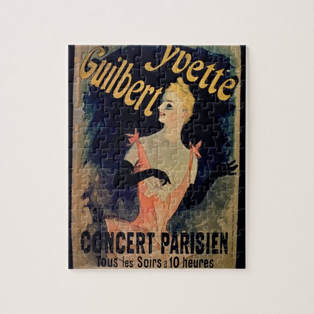Puzzle Poster para el "concierto parisiense de Yvette (Vertical)