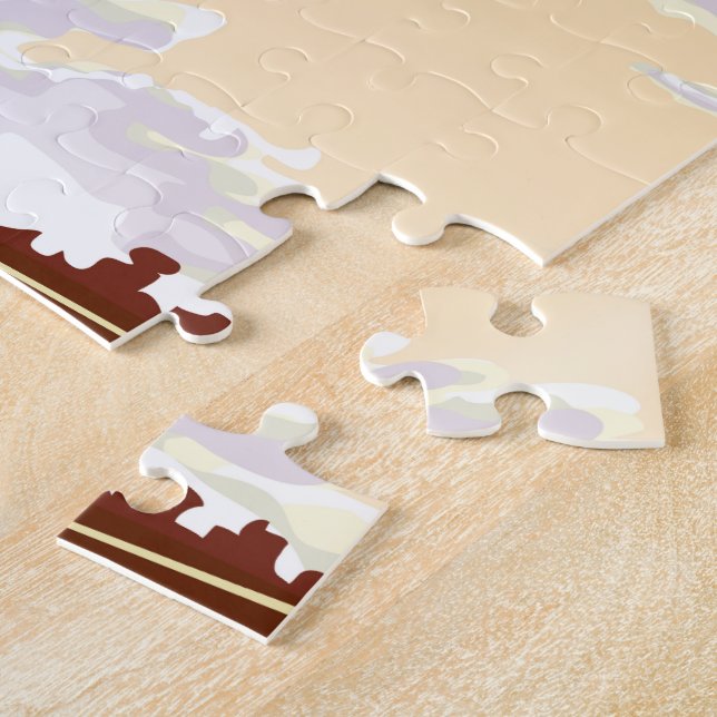 Puzzle Póster vintage de viaje Oklahoma (Lado)