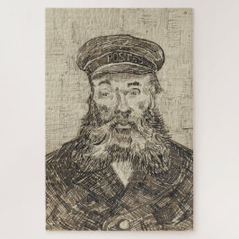 Puzzle Postman Joseph Roulin (Esbozo Sepia) (de van Gogh)