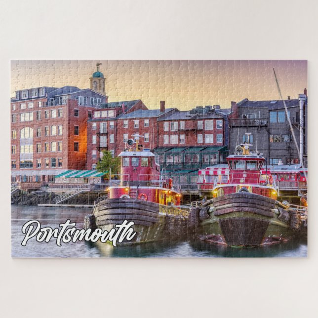 Puzzle Postsmouth, New Hampshire, Estados Unidos (Horizontal)