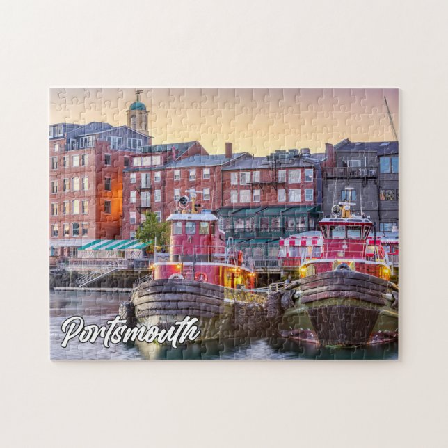 Puzzle Postsmouth, New Hampshire, Estados Unidos (Horizontal)
