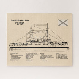 Puzzle Potemkin - Planes de trazado de los buques SD