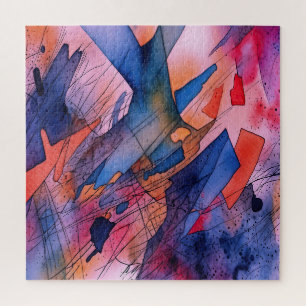Puzzle "Potencial desatado" arte abstracto contemporáneo