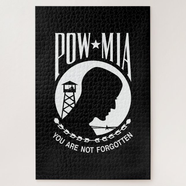 Puzzle POW MIA Heros militares y prisioneros de guerra (Vertical)