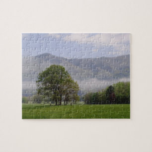 Puzzle Prado brumoso y Rich Mountain, Cades Cove,