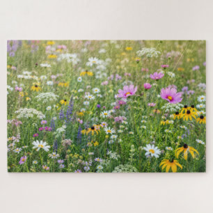 Puzzle Prado de flores silvestres de verano