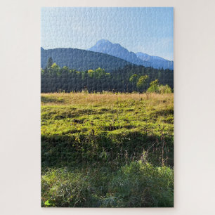Puzzle Prado de Montaña Verde – Naturaleza Salvaje Rumani