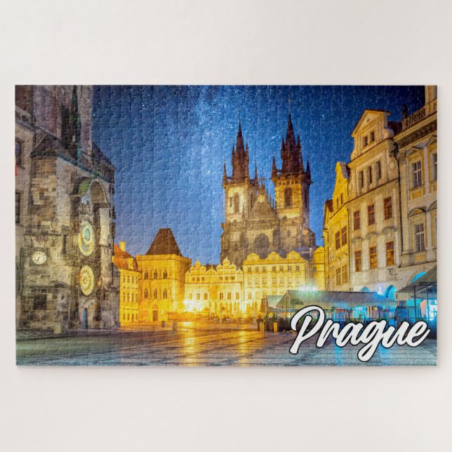 Puzzle Praga histórica, República Checa (Horizontal)