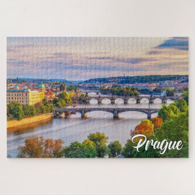 Puzzle Praga, República Checa (Horizontal)