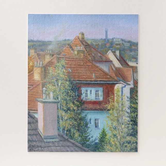 Puzzle “Prague 4 Rooftops” (Vertical)