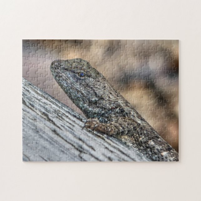 Puzzle Prairie Lizard (Horizontal)