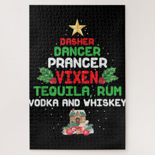 Puzzle Prancer Vixen Tequila Whiskey