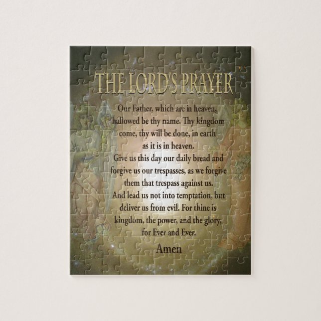 Puzzle Prayer de señor (Vertical)