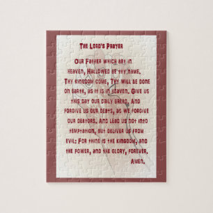 Puzzle Prayer del señor