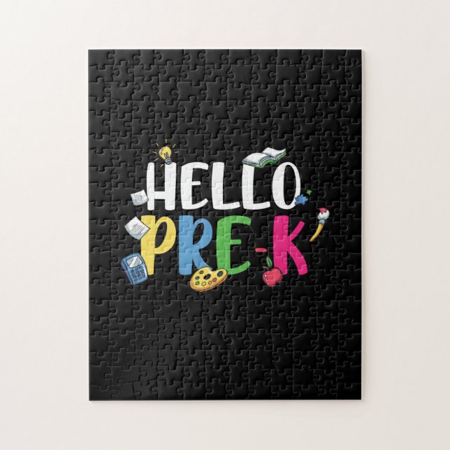 Puzzle Pre Kindergarten Hello Pre Kindergarten (Vertical)
