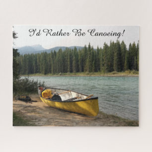 Puzzle Prefiero estar en canoa