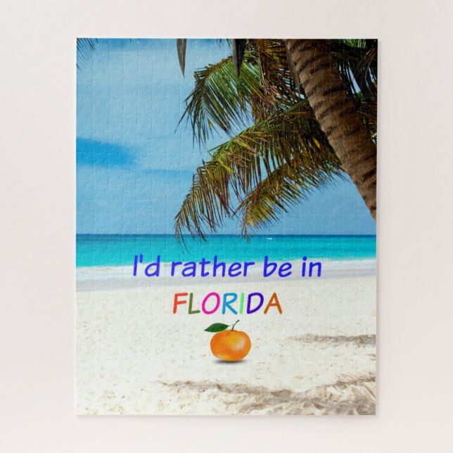 Puzzle Prefiero estar en Florida (Vertical)
