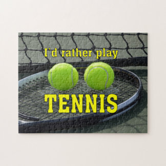 Puzzle Prefiero Jugar Tenis