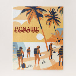 Puzzle preparación para bucear en Bonaire