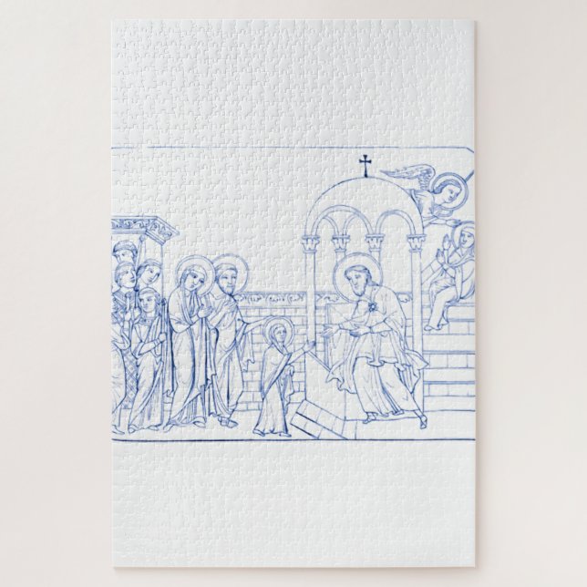 Puzzle Presentación de la bendita Virgen María (Vertical)