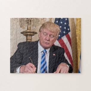 Puzzle President Donald Trump