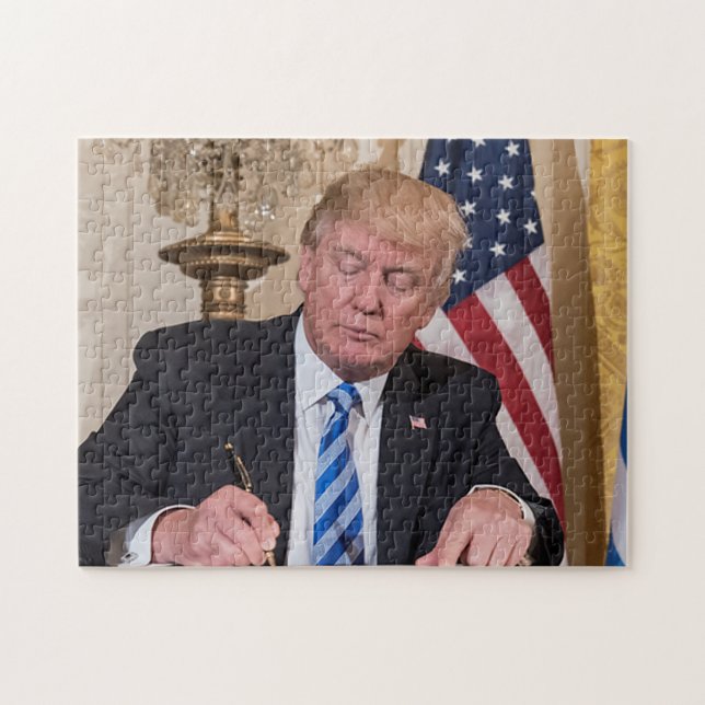 Puzzle President Donald Trump (Horizontal)