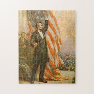 Puzzle Presidente americano Independent de Abe Lincoln