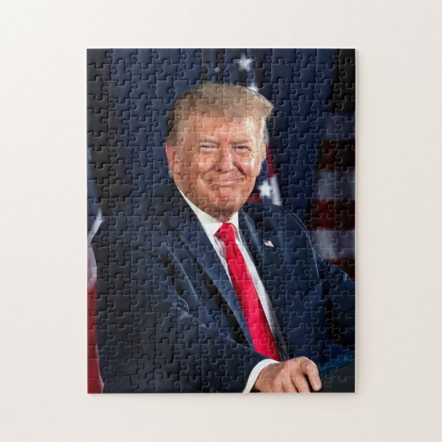 Puzzle Presidente Donald Trump 4 de julio de 2020 (Vertical)