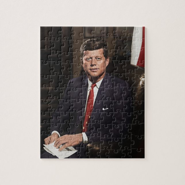 Puzzle Presidente John F. Kennedy (Vertical)