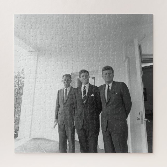 Puzzle Presidente John Kennedy y Brothers American Camelo (Vertical)