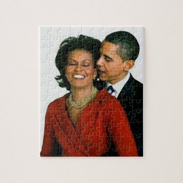 PUZZLE PRESIDENTE OBAMA Y PRIMER LADY-PUZZLE (Vertical)