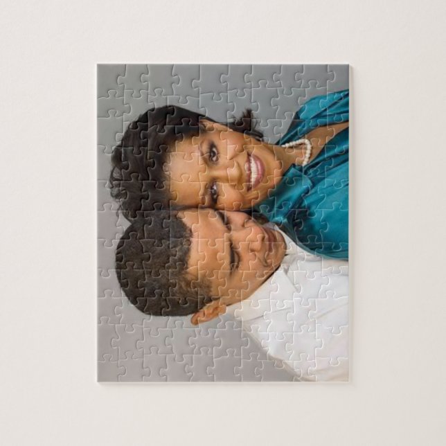 PUZZLE PRESIDENTE OBAMA Y PRIMER LADY-PUZZLE (Vertical)