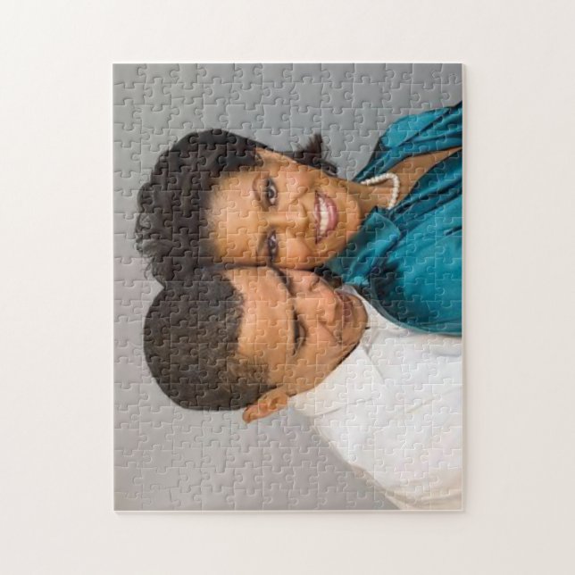 PUZZLE PRESIDENTE OBAMA Y PRIMER LADY-PUZZLE (Vertical)