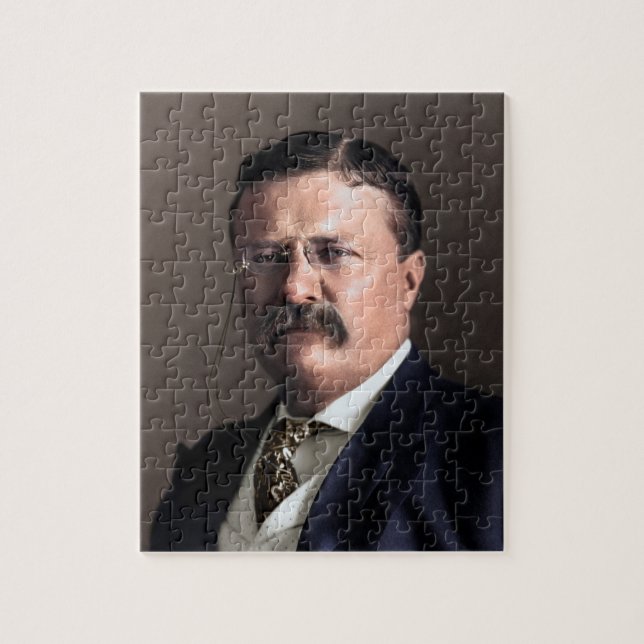 Puzzle Presidente Theodore Roosevelt (Vertical)