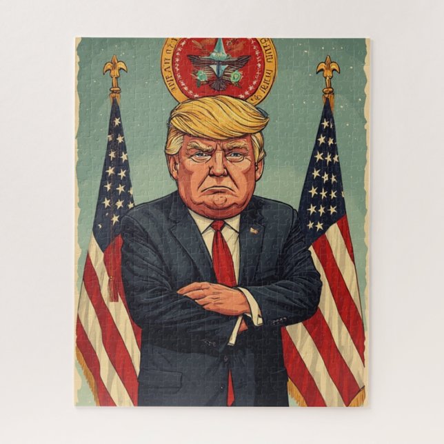 Puzzle Presidente Trump  (Vertical)