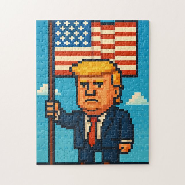 Puzzle Presidente Trump (Vertical)