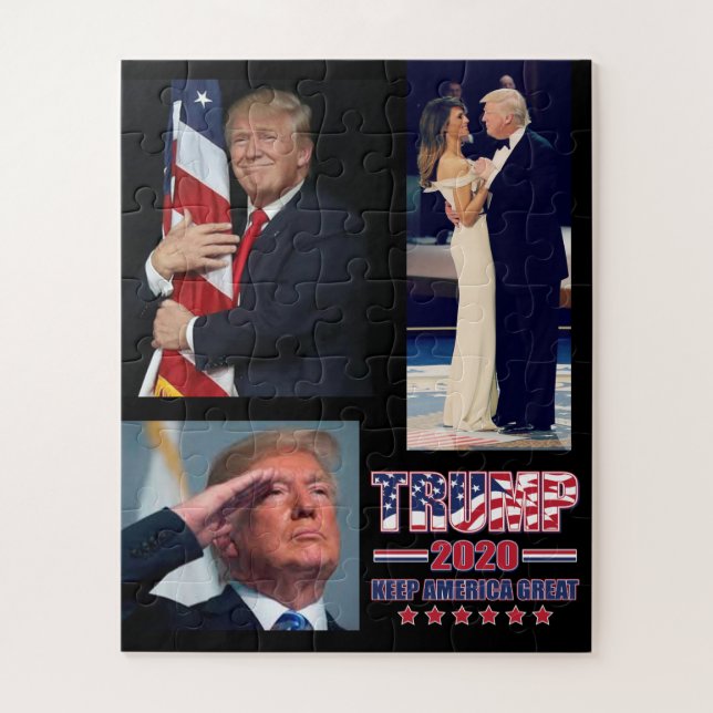 Puzzle Presidente Trump - 2020 (Vertical)