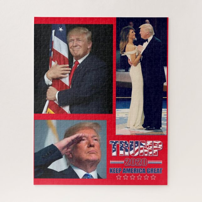 Puzzle Presidente Trump - Trump 2020 (Vertical)