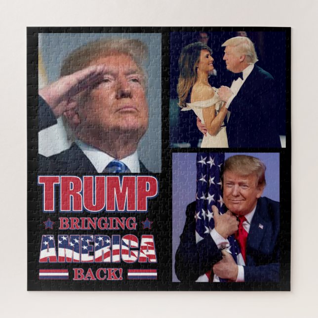 Puzzle Presidente Trump - Trump 2020 (Vertical)
