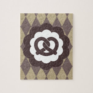 Puzzle pretzel vintage