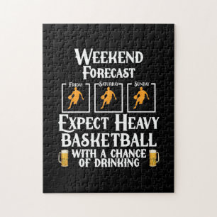 Puzzle Previsión De Fin De Semana Baloncesto Y Cerveza