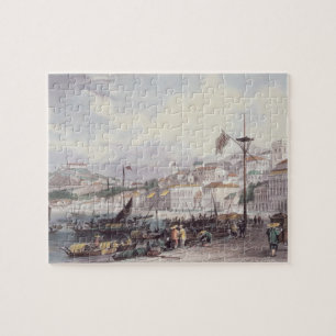 Puzzle Pria grande, Macao, c.1850 (litho del color)