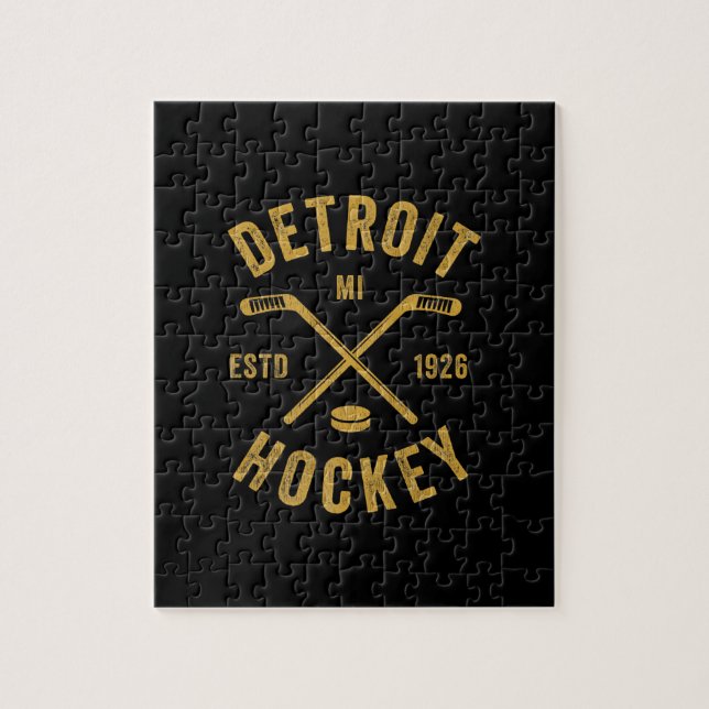 Puzzle Prima de hockey sobre hielo Detroit Mi Ice (Vertical)
