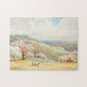 Puzzle Primavera de cosecha de Joseph Rubens Powell