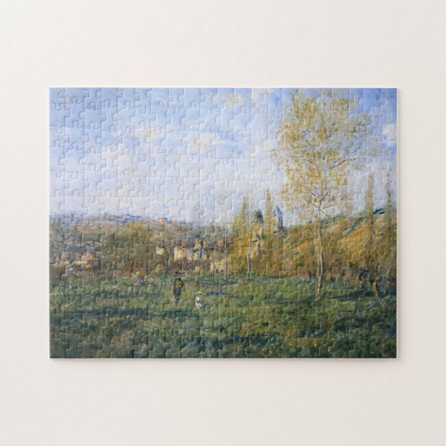 Puzzle Primavera de la Bella Artes Vetheuil Monet (Horizontal)